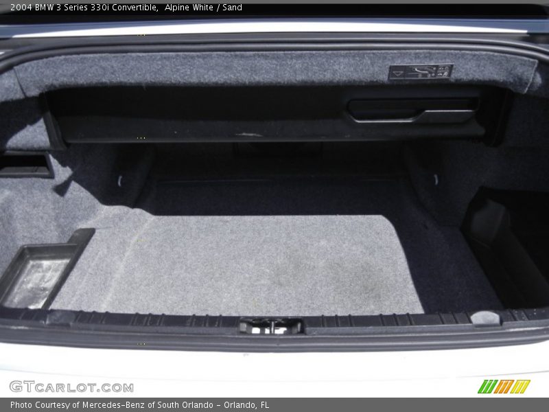 Alpine White / Sand 2004 BMW 3 Series 330i Convertible