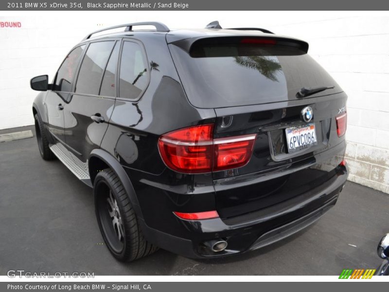 Black Sapphire Metallic / Sand Beige 2011 BMW X5 xDrive 35d
