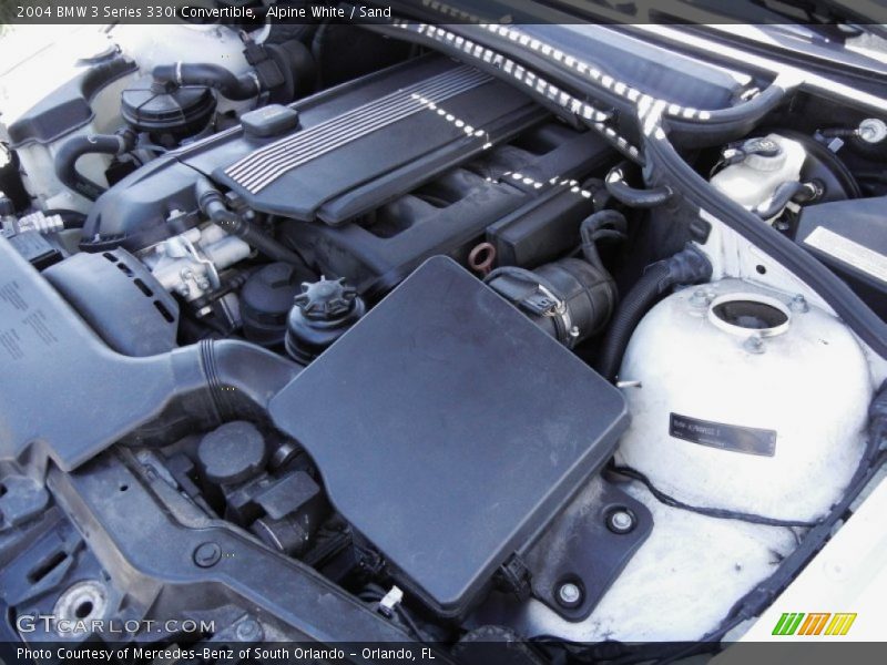 Alpine White / Sand 2004 BMW 3 Series 330i Convertible