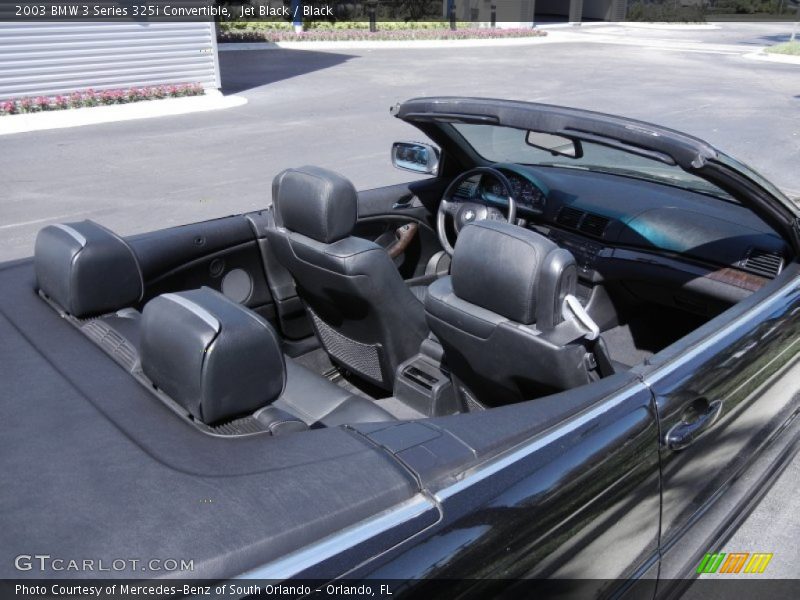 Jet Black / Black 2003 BMW 3 Series 325i Convertible