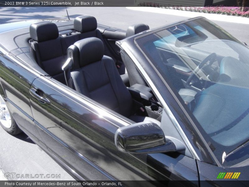 Jet Black / Black 2003 BMW 3 Series 325i Convertible