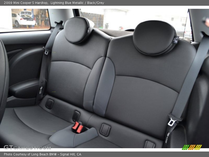 Lightning Blue Metallic / Black/Grey 2009 Mini Cooper S Hardtop