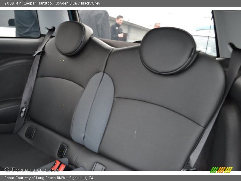 Oxygen Blue / Black/Grey 2009 Mini Cooper Hardtop