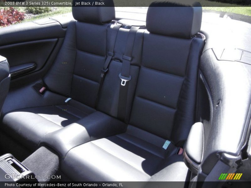 Jet Black / Black 2003 BMW 3 Series 325i Convertible