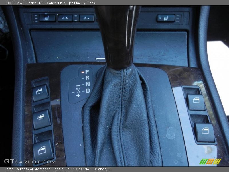 Jet Black / Black 2003 BMW 3 Series 325i Convertible