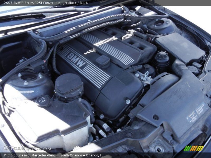 Jet Black / Black 2003 BMW 3 Series 325i Convertible