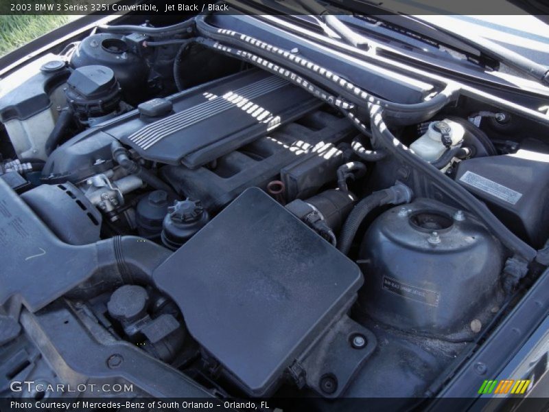 Jet Black / Black 2003 BMW 3 Series 325i Convertible