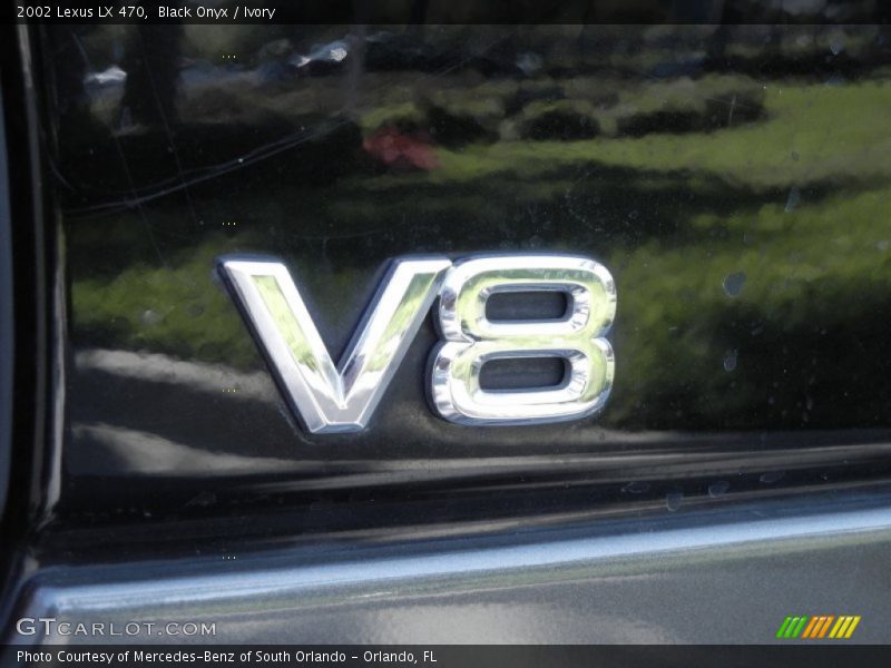 Black Onyx / Ivory 2002 Lexus LX 470