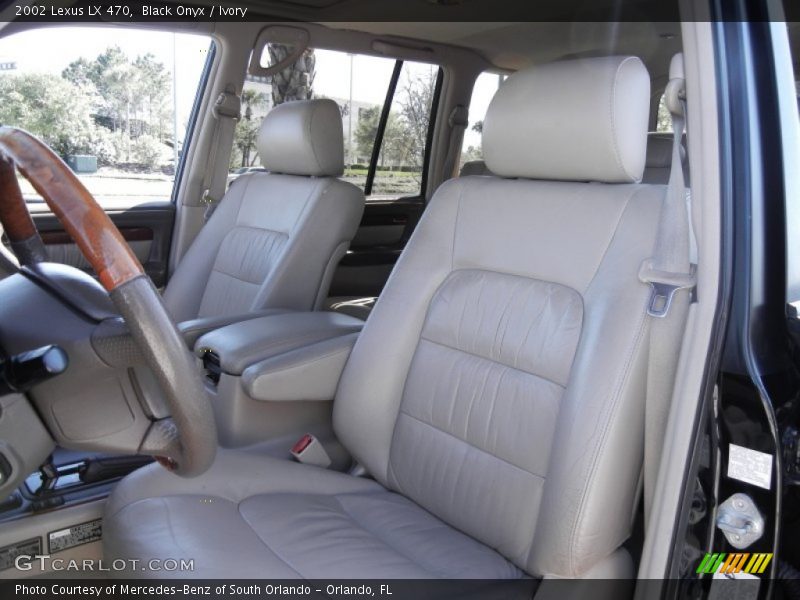 Black Onyx / Ivory 2002 Lexus LX 470
