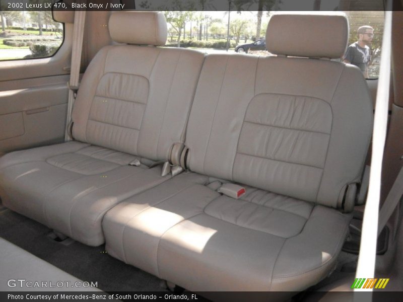 Black Onyx / Ivory 2002 Lexus LX 470