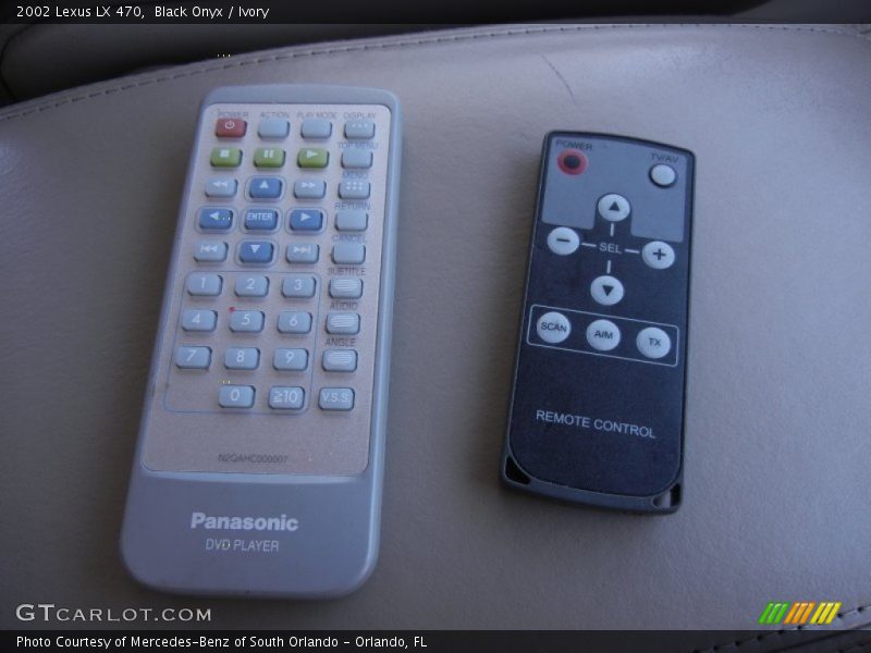 Black Onyx / Ivory 2002 Lexus LX 470