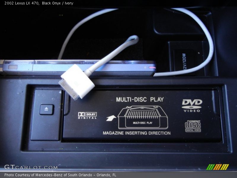 Black Onyx / Ivory 2002 Lexus LX 470