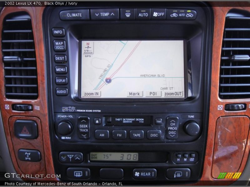 Black Onyx / Ivory 2002 Lexus LX 470