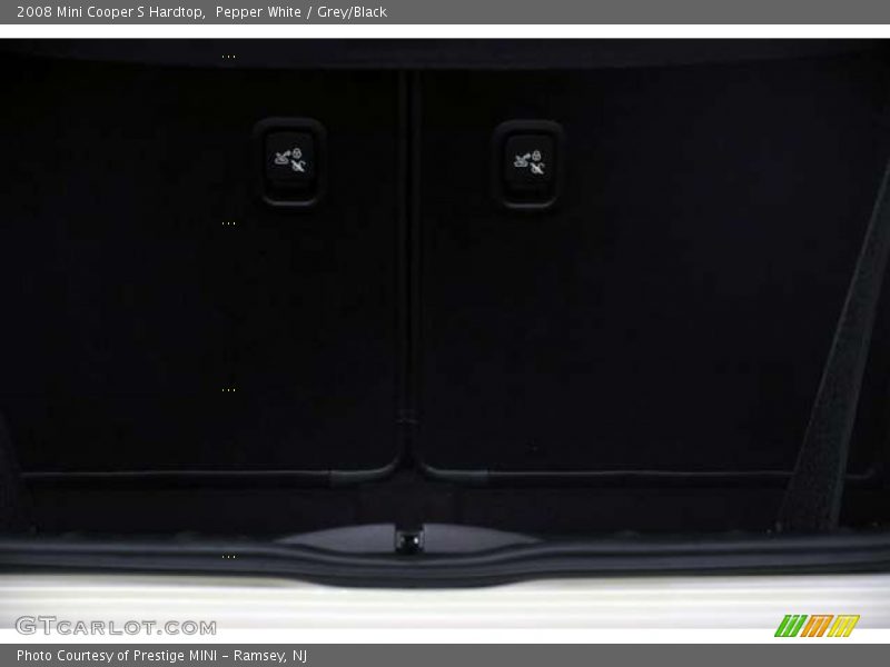 Pepper White / Grey/Black 2008 Mini Cooper S Hardtop