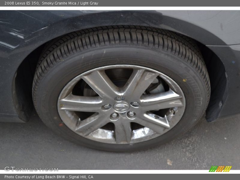 Smoky Granite Mica / Light Gray 2008 Lexus ES 350