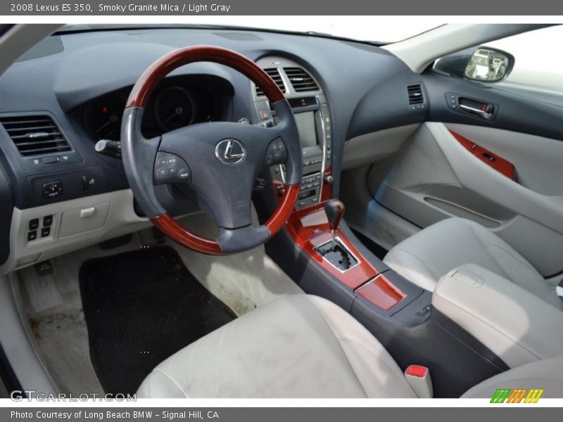 Smoky Granite Mica / Light Gray 2008 Lexus ES 350