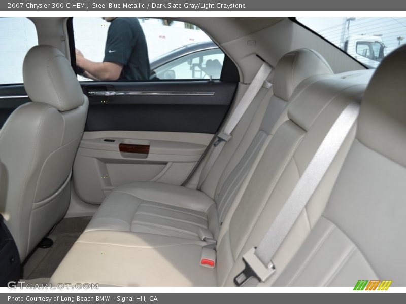 Steel Blue Metallic / Dark Slate Gray/Light Graystone 2007 Chrysler 300 C HEMI