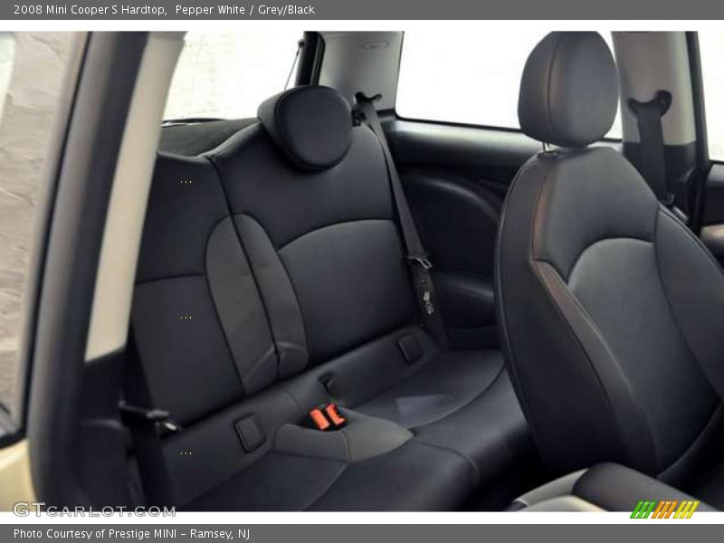 Pepper White / Grey/Black 2008 Mini Cooper S Hardtop