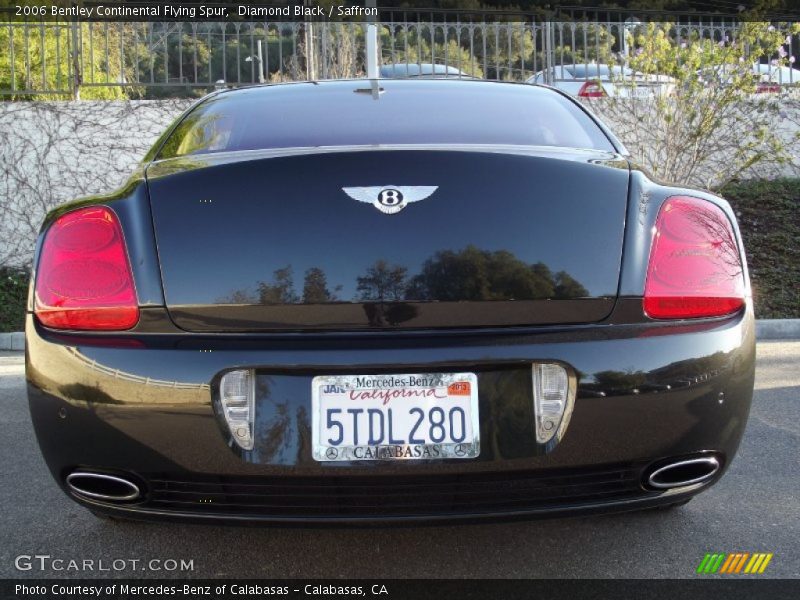 Diamond Black / Saffron 2006 Bentley Continental Flying Spur