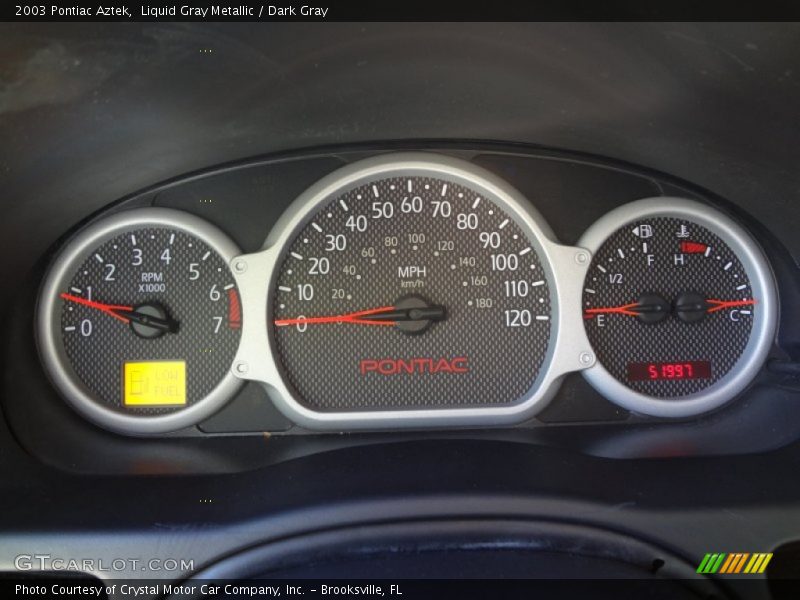  2003 Aztek   Gauges