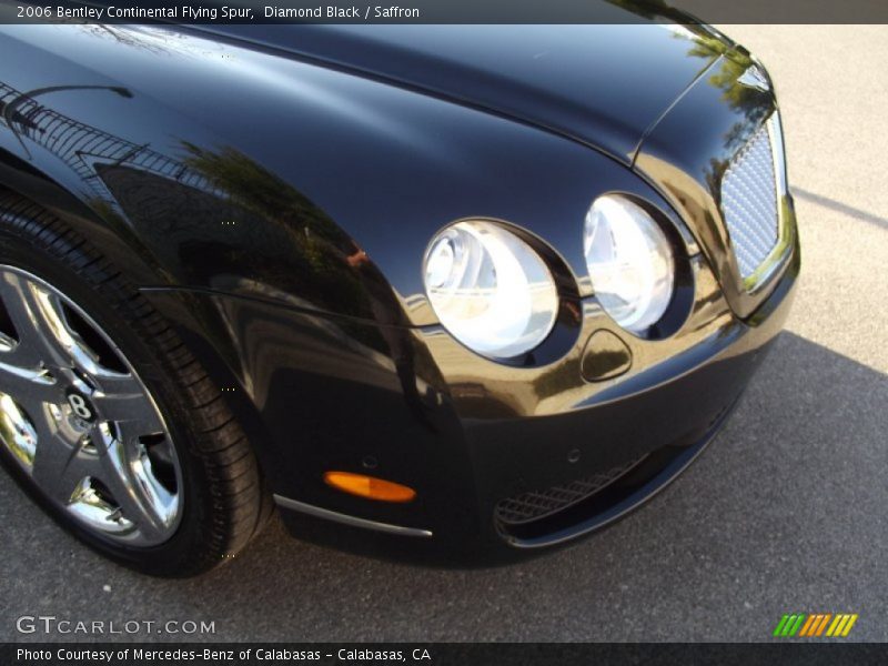 Diamond Black / Saffron 2006 Bentley Continental Flying Spur