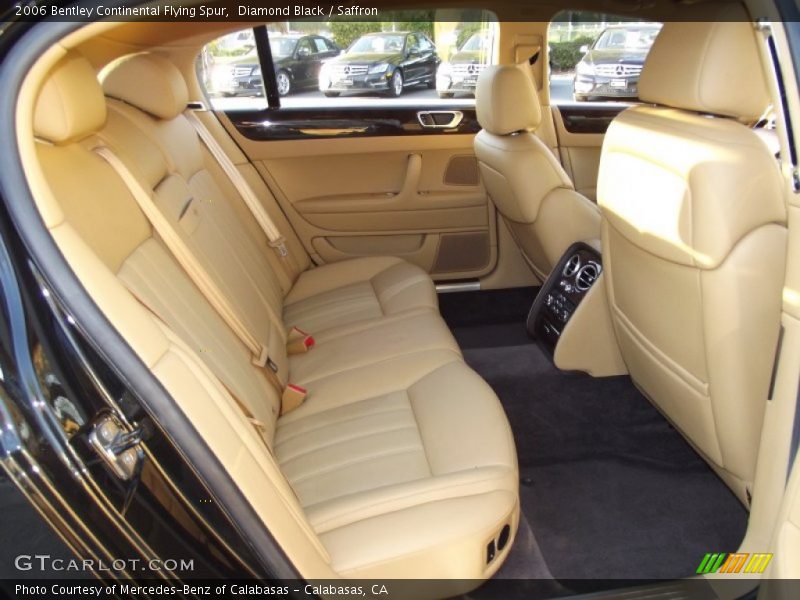 Rear Seat of 2006 Continental Flying Spur 