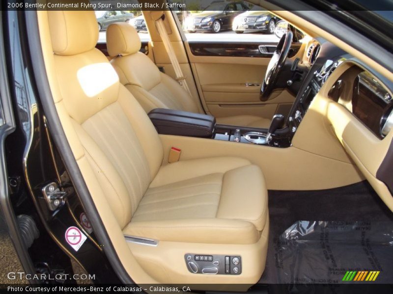 Front Seat of 2006 Continental Flying Spur 