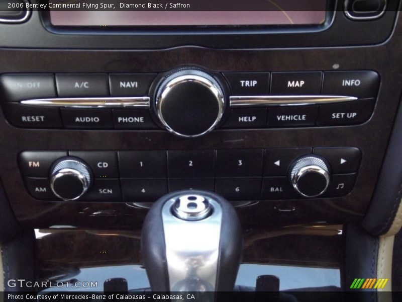 Controls of 2006 Continental Flying Spur 