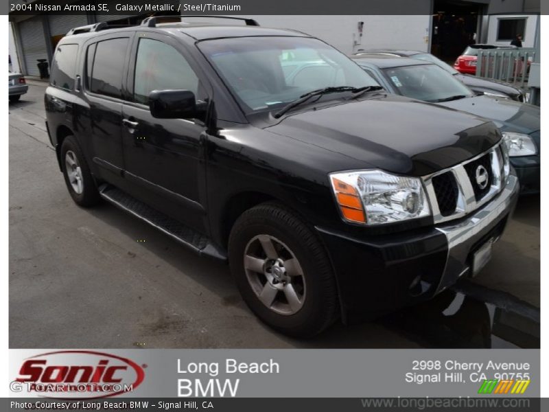 Galaxy Metallic / Steel/Titanium 2004 Nissan Armada SE
