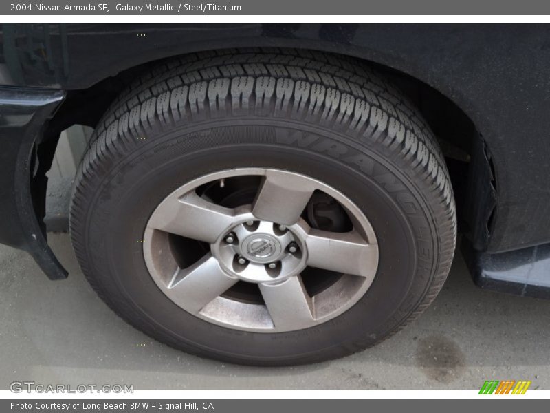 Galaxy Metallic / Steel/Titanium 2004 Nissan Armada SE