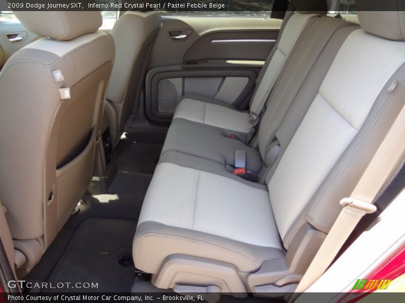 Inferno Red Crystal Pearl / Pastel Pebble Beige 2009 Dodge Journey SXT
