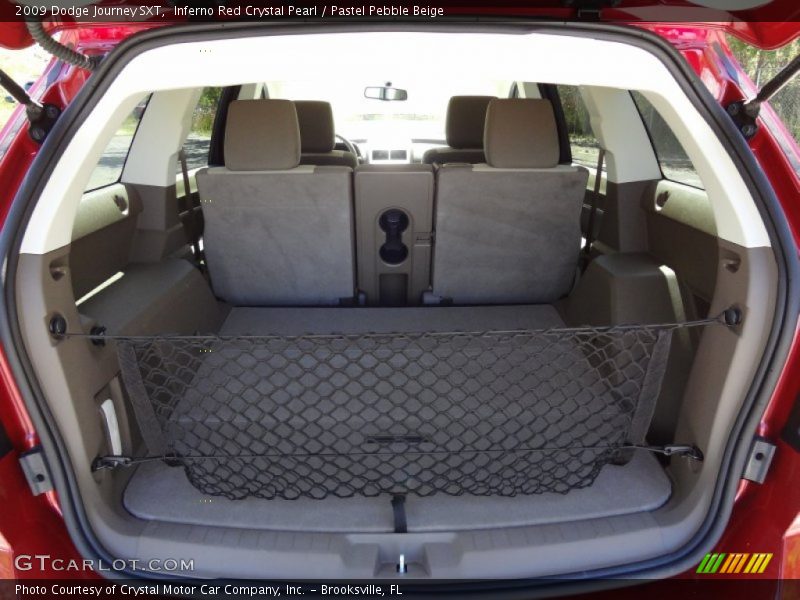 Inferno Red Crystal Pearl / Pastel Pebble Beige 2009 Dodge Journey SXT