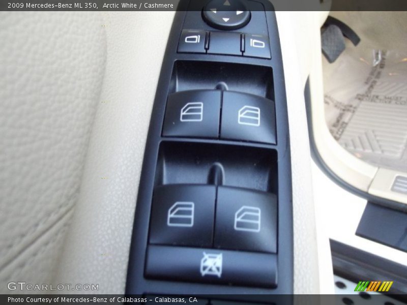 Arctic White / Cashmere 2009 Mercedes-Benz ML 350