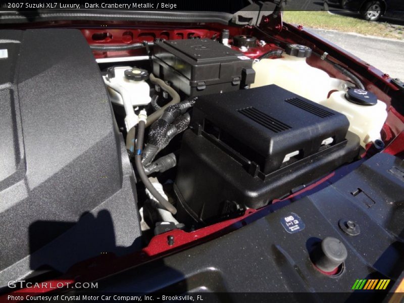 Dark Cranberry Metallic / Beige 2007 Suzuki XL7 Luxury