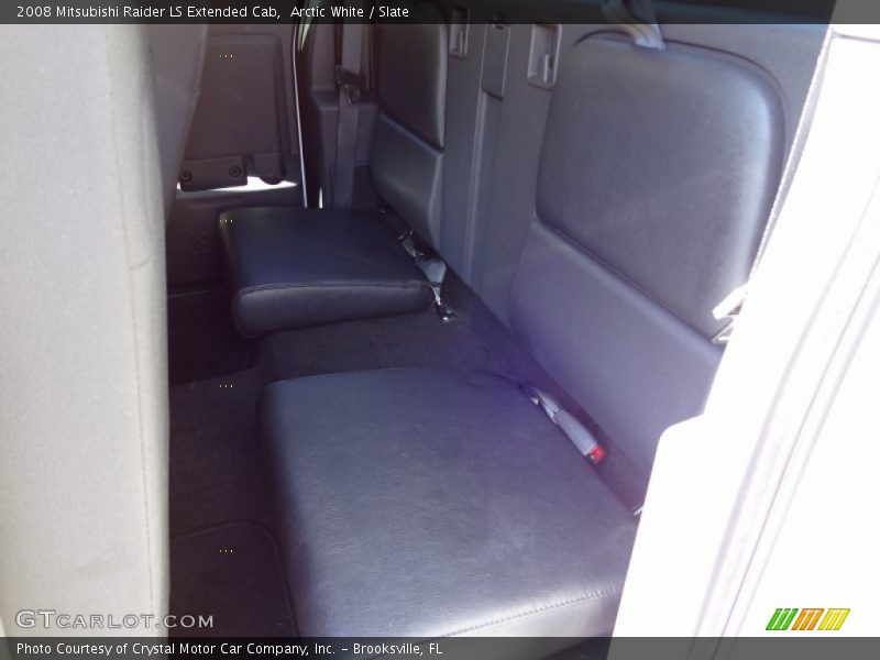 Arctic White / Slate 2008 Mitsubishi Raider LS Extended Cab