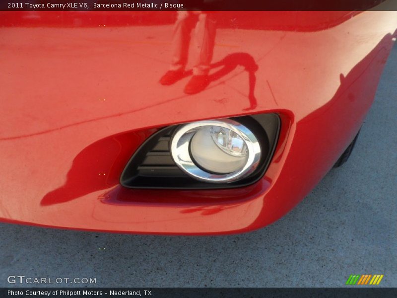 Barcelona Red Metallic / Bisque 2011 Toyota Camry XLE V6