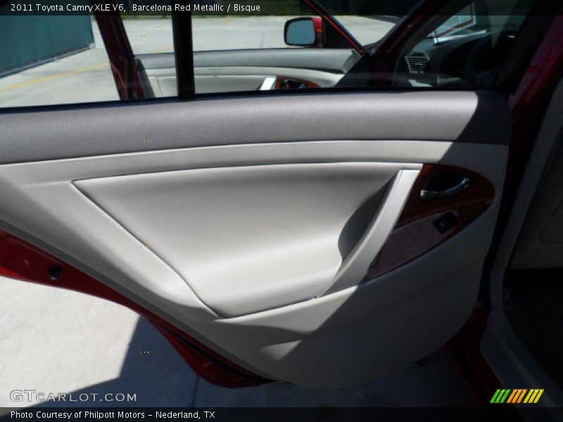 Barcelona Red Metallic / Bisque 2011 Toyota Camry XLE V6