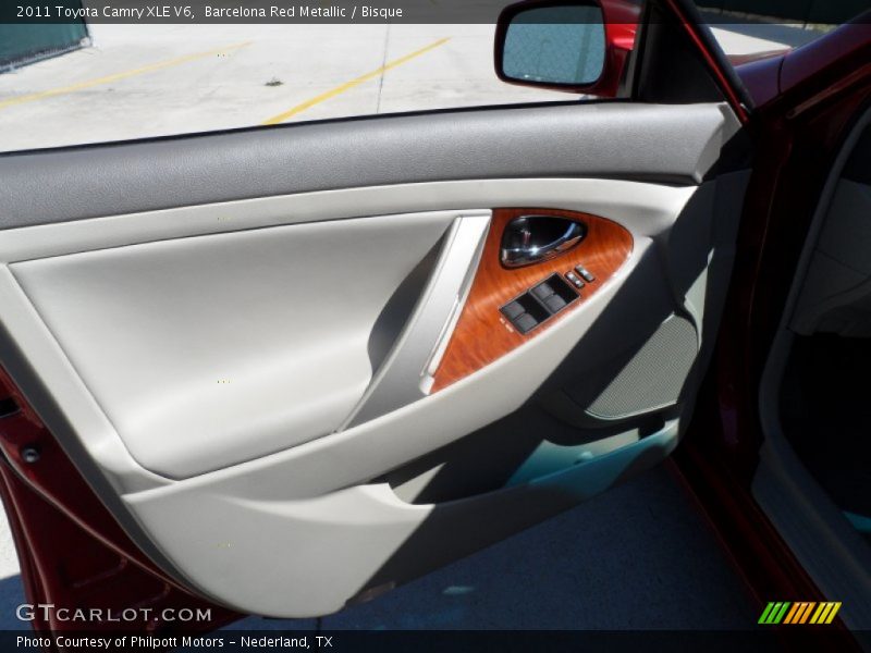 Barcelona Red Metallic / Bisque 2011 Toyota Camry XLE V6