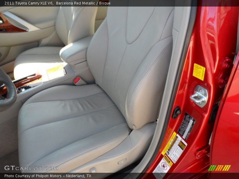 Barcelona Red Metallic / Bisque 2011 Toyota Camry XLE V6