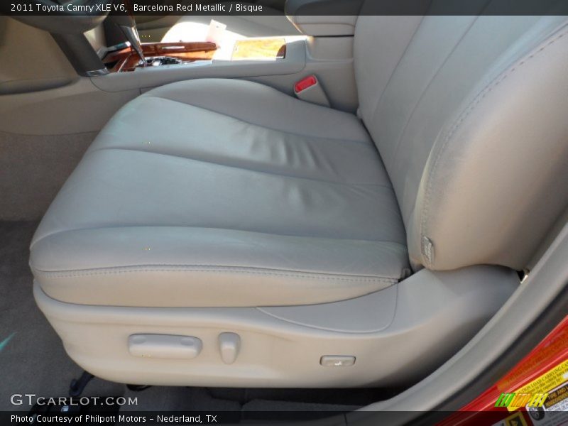 Barcelona Red Metallic / Bisque 2011 Toyota Camry XLE V6