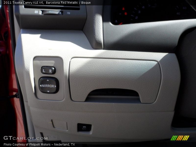 Barcelona Red Metallic / Bisque 2011 Toyota Camry XLE V6