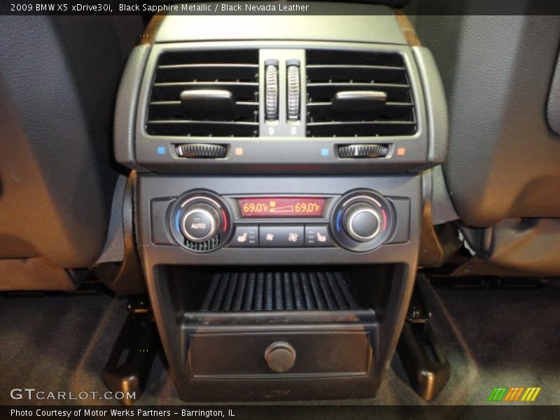 Black Sapphire Metallic / Black Nevada Leather 2009 BMW X5 xDrive30i