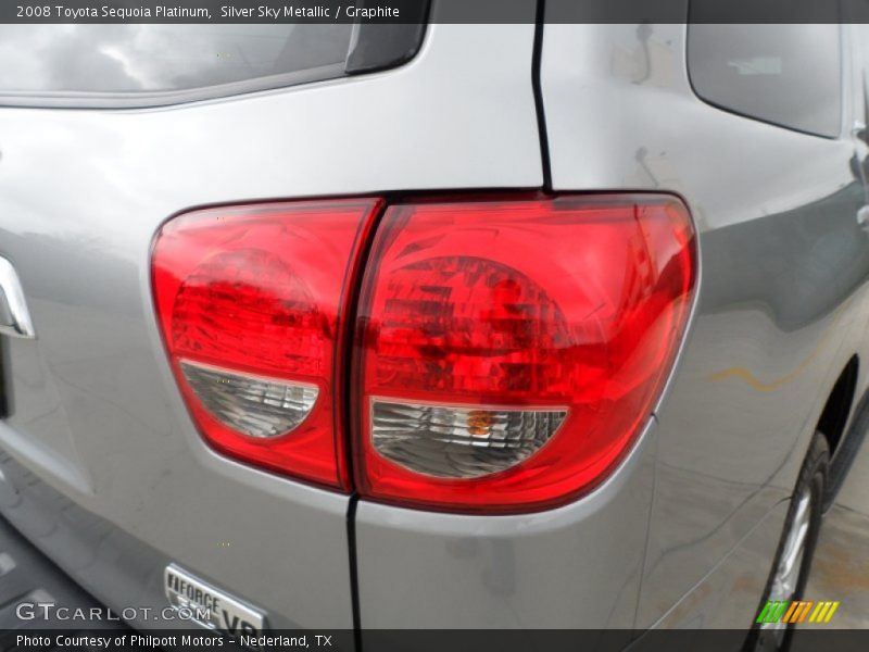 Silver Sky Metallic / Graphite 2008 Toyota Sequoia Platinum