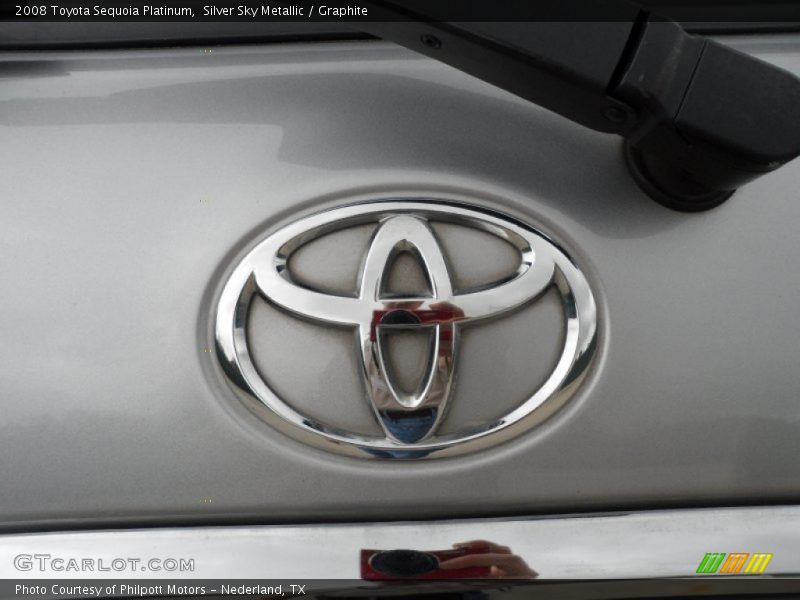 Silver Sky Metallic / Graphite 2008 Toyota Sequoia Platinum