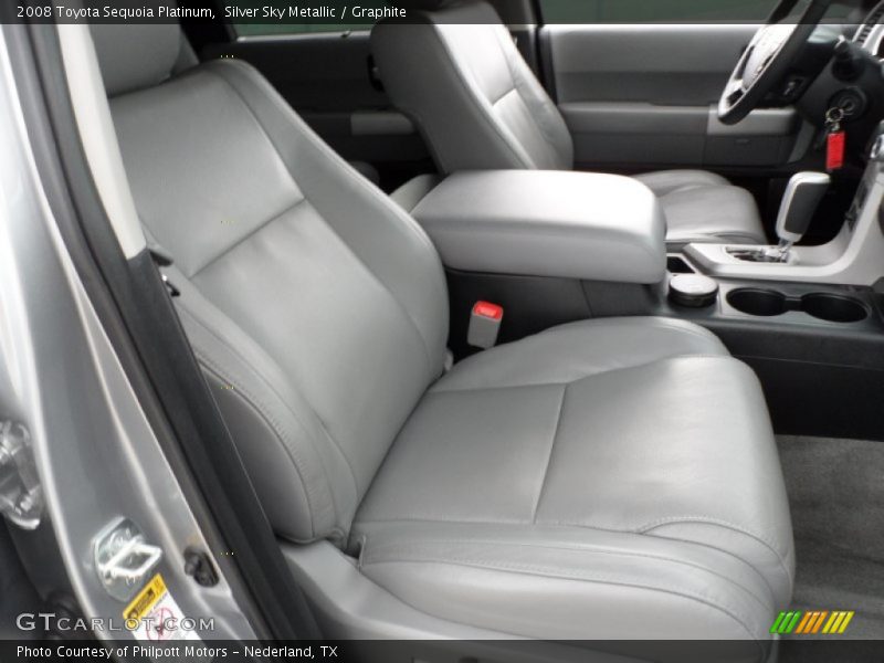 Silver Sky Metallic / Graphite 2008 Toyota Sequoia Platinum