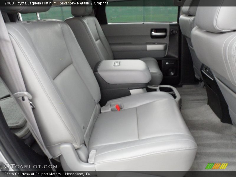 Silver Sky Metallic / Graphite 2008 Toyota Sequoia Platinum