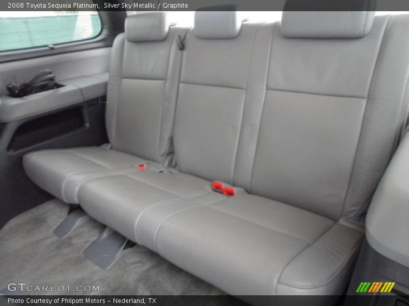Silver Sky Metallic / Graphite 2008 Toyota Sequoia Platinum