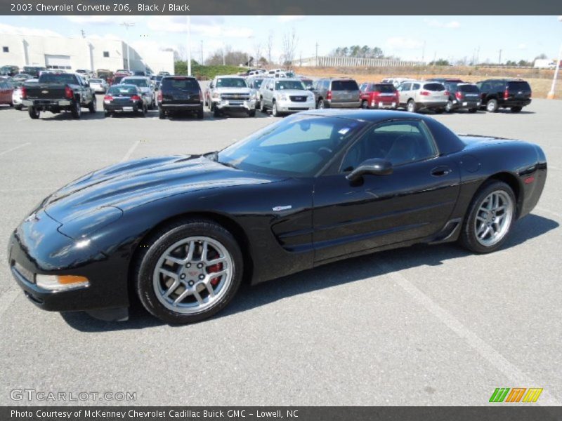  2003 Corvette Z06 Black