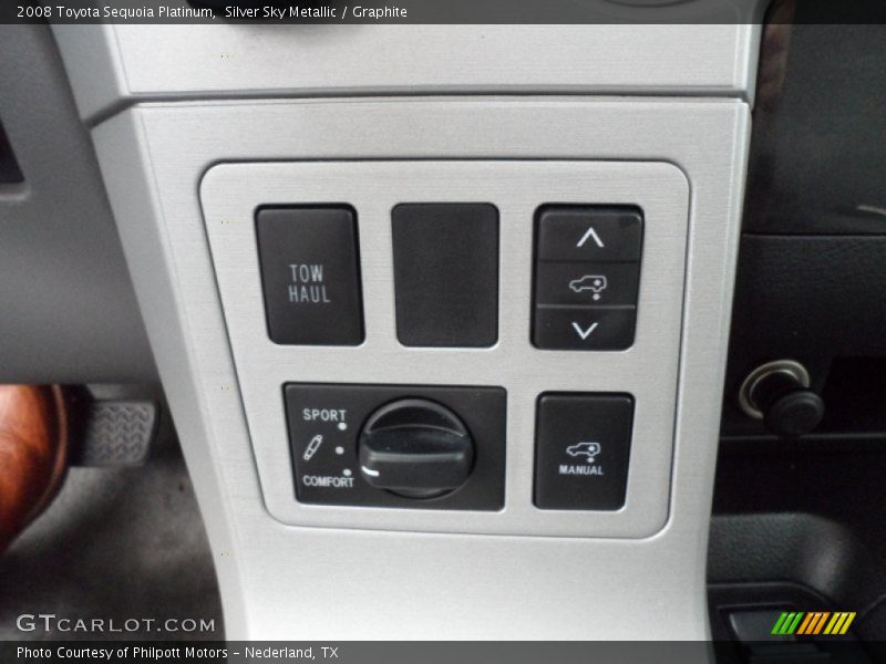 Silver Sky Metallic / Graphite 2008 Toyota Sequoia Platinum