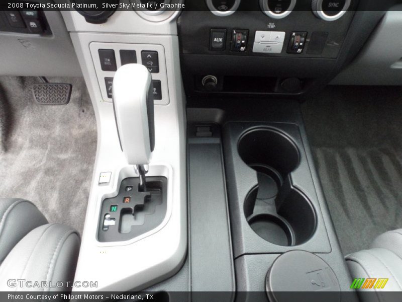 Silver Sky Metallic / Graphite 2008 Toyota Sequoia Platinum
